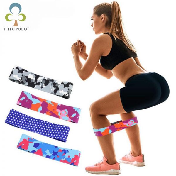 1Pc Unisex Booty Band Hip Circle Loop Resistance Band Workout Exercise for Legs Thigh Glute Butt Squat Bands Non-slip Design GYH