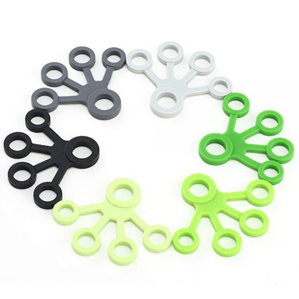 1Pcs Silicone Hand Expander Finger Gripper Stretcher Trainer Strength Resistance Bands Hand Grip Yoga Wrist Exercise Fitness - Image 5