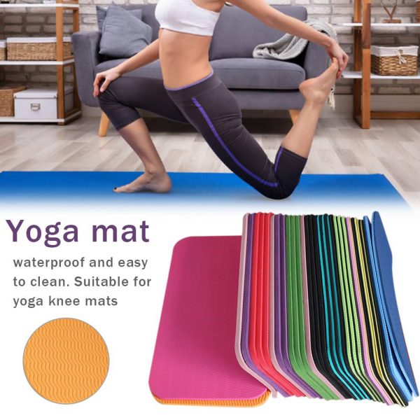 1pc Yoga Mat Knee Pad Non-slip Anti Slip Moisture-resistant Yoga Mats For Plank Pilates Exercise Sports Gym Fitness Workout