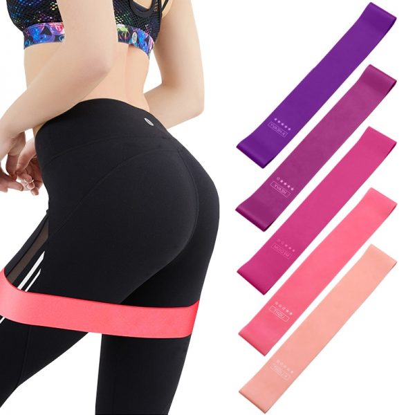 5Pcs/Set Elastic Bands For Fitness Gum Resistance Bands Yoga Workout Sport Elastic Bands Rubber Training Exercise Equipments - Image 6