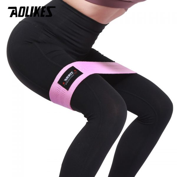 AOLIKES Unisex Booty Band Hip Circle Loop Resistance Band Workout Exercise for Legs Thigh Glute Butt Squat Bands Non-slip Design - Image 2