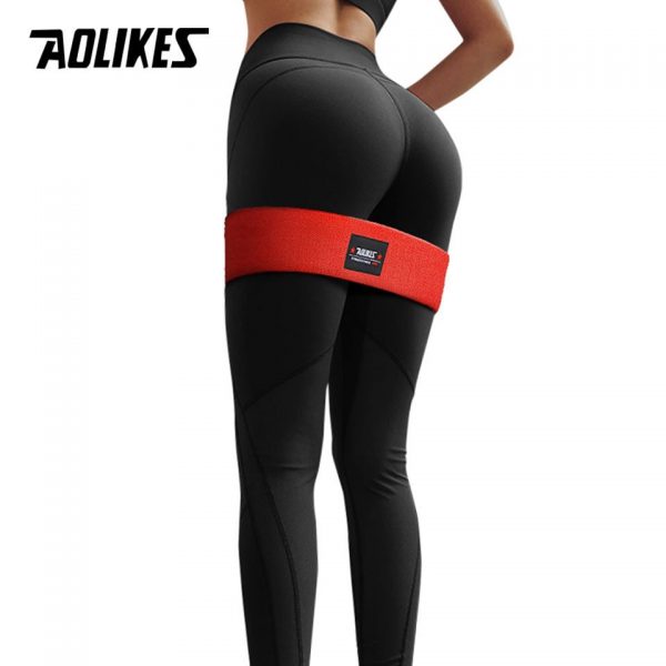 AOLIKES Unisex Booty Band Hip Circle Loop Resistance Band Workout Exercise for Legs Thigh Glute Butt Squat Bands Non-slip Design - Image 3