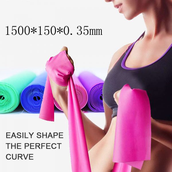 Fitness Exercise Resistance Bands Rubber Yoga Elastic Band 150cm Resistance Band Loop Rubber Loops for Gym Training Hot Sale - Image 2