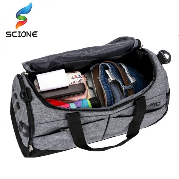 Hot Waterproof Men's Sports Gym Bag Women Travel Handbag Large Outdoor Tote Luggage Yoga For Fitness Shoulder Duffle Bags - Image 3