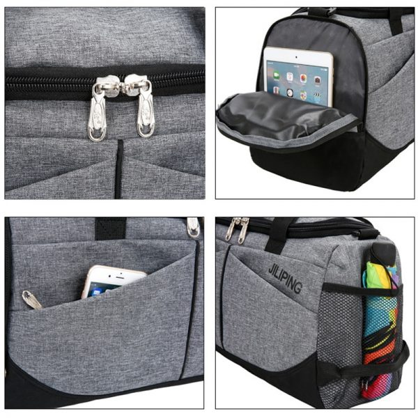 Hot Waterproof Men's Sports Gym Bag Women Travel Handbag Large Outdoor Tote Luggage Yoga For Fitness Shoulder Duffle Bags - Image 5