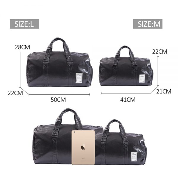 PU Leather Gym Fitness Bag Women Yoga Mat Bags Travel Handbag Tote Shoulder Pack for Shoes Training Gymtas Sac De Sport XA126D - Image 5