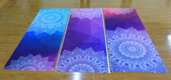 Portable Yoga Mat Anti-slip Yoga Towel EVA Gymnastic Sport Health Lose Weight Fitness Exercise Pad Sport Yoga Blanket - Image 2