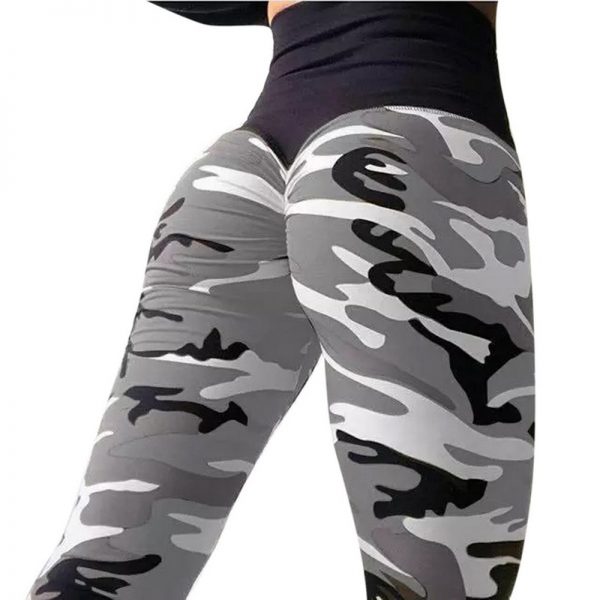 SIFT Summer Women Yoga Pants Elastic Sport Camouflage Leggings 3D Print Thin Fleece Slim Quick Dry Trouser Skinny Gym - Image 3