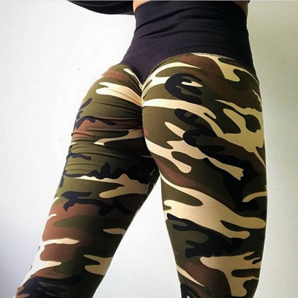 SIFT Summer Women Yoga Pants Elastic Sport Camouflage Leggings 3D Print Thin Fleece Slim Quick Dry Trouser Skinny Gym