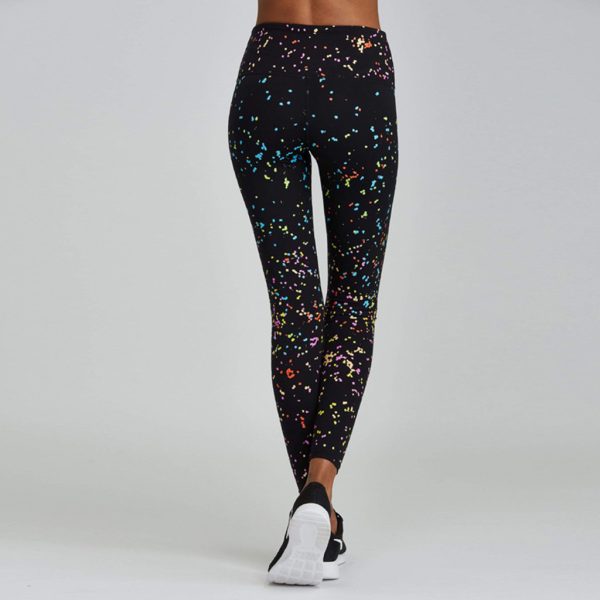 Seamless High Waist Print Yoga Pants Fitness Yoga Leggings Workout Running Leggings Gym Yoga Pants Elastic Slim Sports Leggings - Image 3