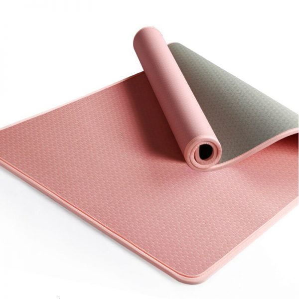 TPE Yoga Mat Non-slip Edge-covered Men Women Fitness Gym Exercise Mat Esterilla Yoga Beginner Pilates 10MM Thickening With Bag - Image 2