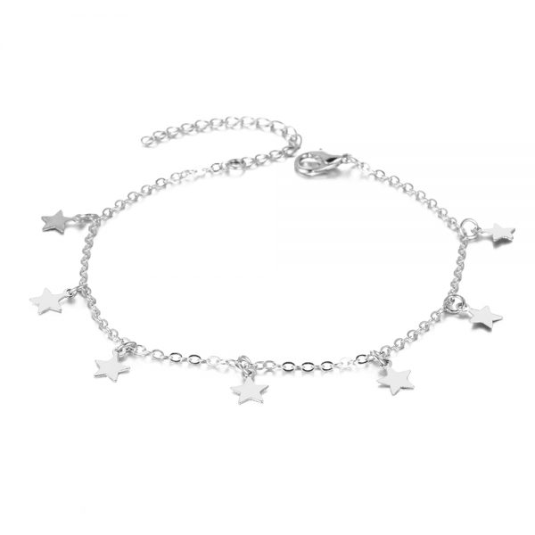 Star Pendant Anklet Foot Chain Summer Yoga Beach Leg Bracelet Charm Anklets Jewelry Gift - Image 4