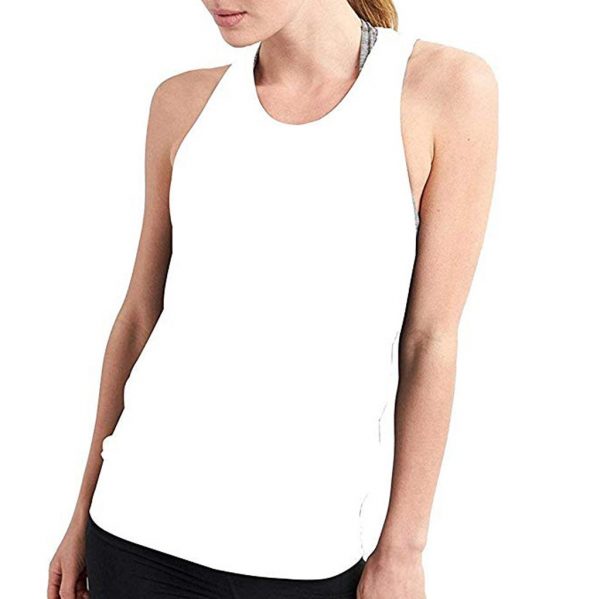 Women Sexy Open Back Sport Solid Yoga Shirts Tie Workout Racerback Tank Tops fitness tops women sport shirt - Image 4