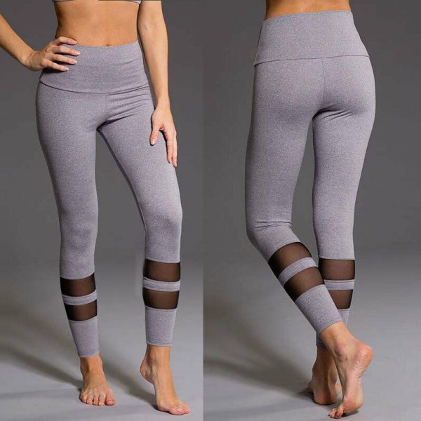 Women Yoga Fitness Leggings Athletic Gym Sports Exercise High Waist Stretch Pants Trousers - Image 3