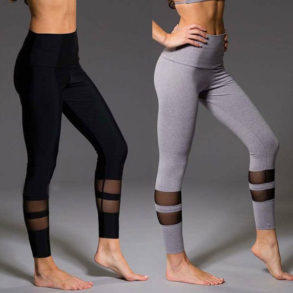 Women Yoga Fitness Leggings Athletic Gym Sports Exercise High Waist Stretch Pants Trousers