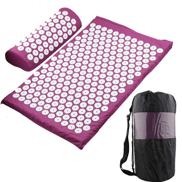 Yoga Acupressure Mat Back Body Relieve Stress Tension ABS spike Acupressure Massage Relaxation Pain Pad Mat - Image 2