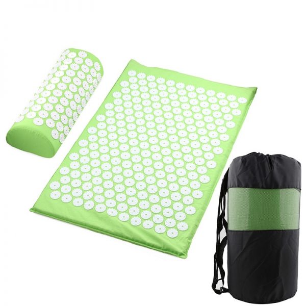 Yoga Acupressure Mat Back Body Relieve Stress Tension ABS spike Acupressure Massage Relaxation Pain Pad Mat - Image 3