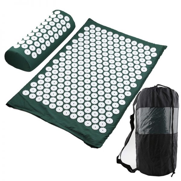 Yoga Acupressure Mat Back Body Relieve Stress Tension ABS spike Acupressure Massage Relaxation Pain Pad Mat - Image 4