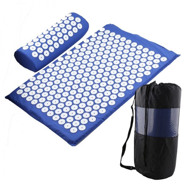 Yoga Acupressure Mat Back Body Relieve Stress Tension ABS spike Acupressure Massage Relaxation Pain Pad Mat - Image 5