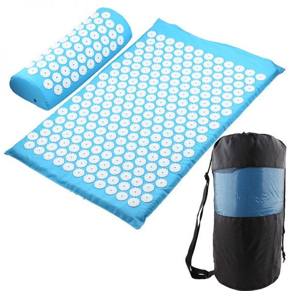 Yoga Acupressure Mat Back Body Relieve Stress Tension ABS spike Acupressure Massage Relaxation Pain Pad Mat - Image 6