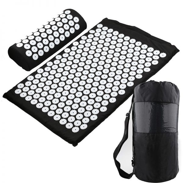 Yoga Acupressure Mat Back Body Relieve Stress Tension ABS spike Acupressure Massage Relaxation Pain Pad Mat