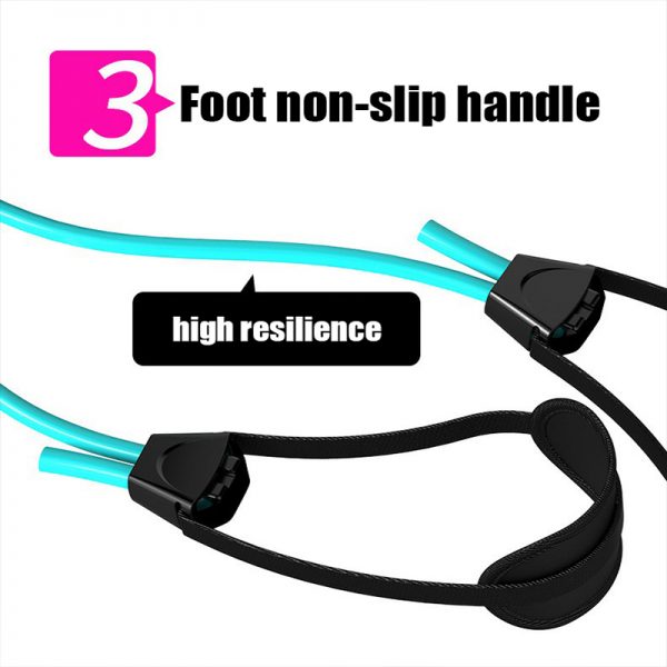 Yoga Resistance Bands Pilates Stick Bodybuilding Crossfit Gym Rubber Tube Elastic Bands Fitness Equipment Training Exercise - Image 4