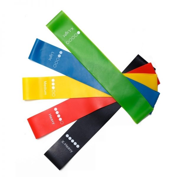 Yoga Resistance Rubber Bands Indoor Outdoor Fitness Equipment 0.35mm-1.1mm Pilates Sport Training Workout Elastic Bands - Image 3